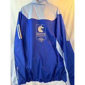 Adidas Adizero 2025 Boston Marathon Windbreaker jacket 2XL NWT Full Zip
